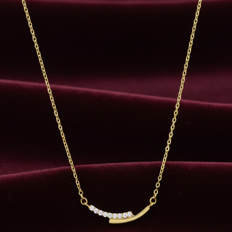 AFSA Parallel Luxury Cubic Zirconium Necklace